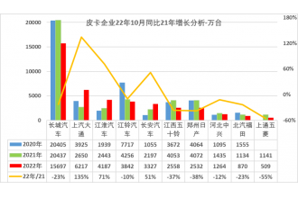 2022年10月中國皮卡市場競爭分析